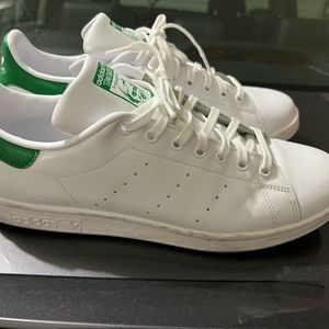 Stan Smith Classic White Green Shoes- Size 12